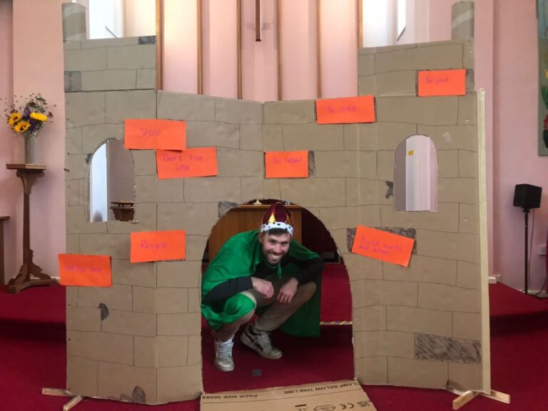 The Kingdom of God - the repaired castle and king